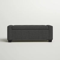 Windsor 2 Seater Fabric Storage Ottoman Bench Sette Pouffe Puffy for Foot Rest - Torque India