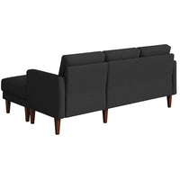 Yuka L Shape 4 Seater L Shape Sofa Furniture with 2 Seater Bench for Living Room | Bedroom |Office… - Torque India