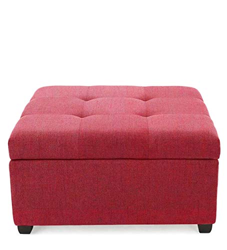 Zoey Ottoman Foam Cushioned pouffe Puffy for Foot Rest Home Furniture - Torque India